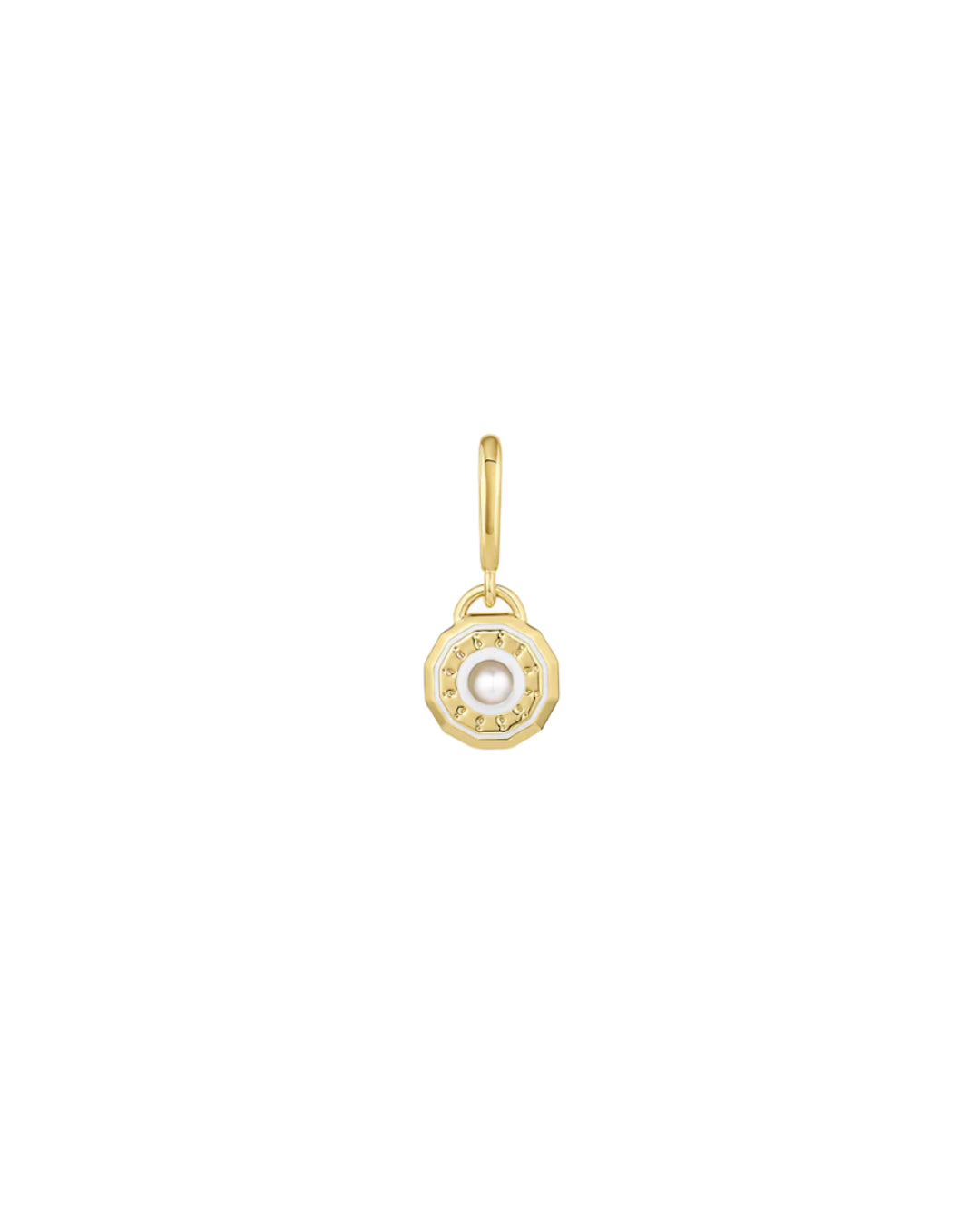 Birthstone Charm Pearl
