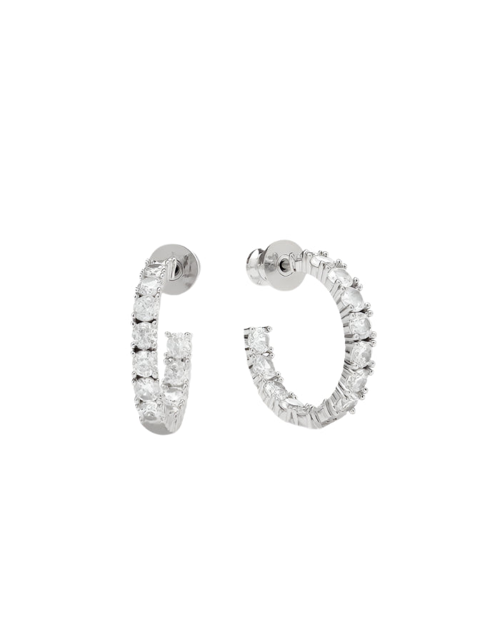 Heiress Hoops .75 - Silver