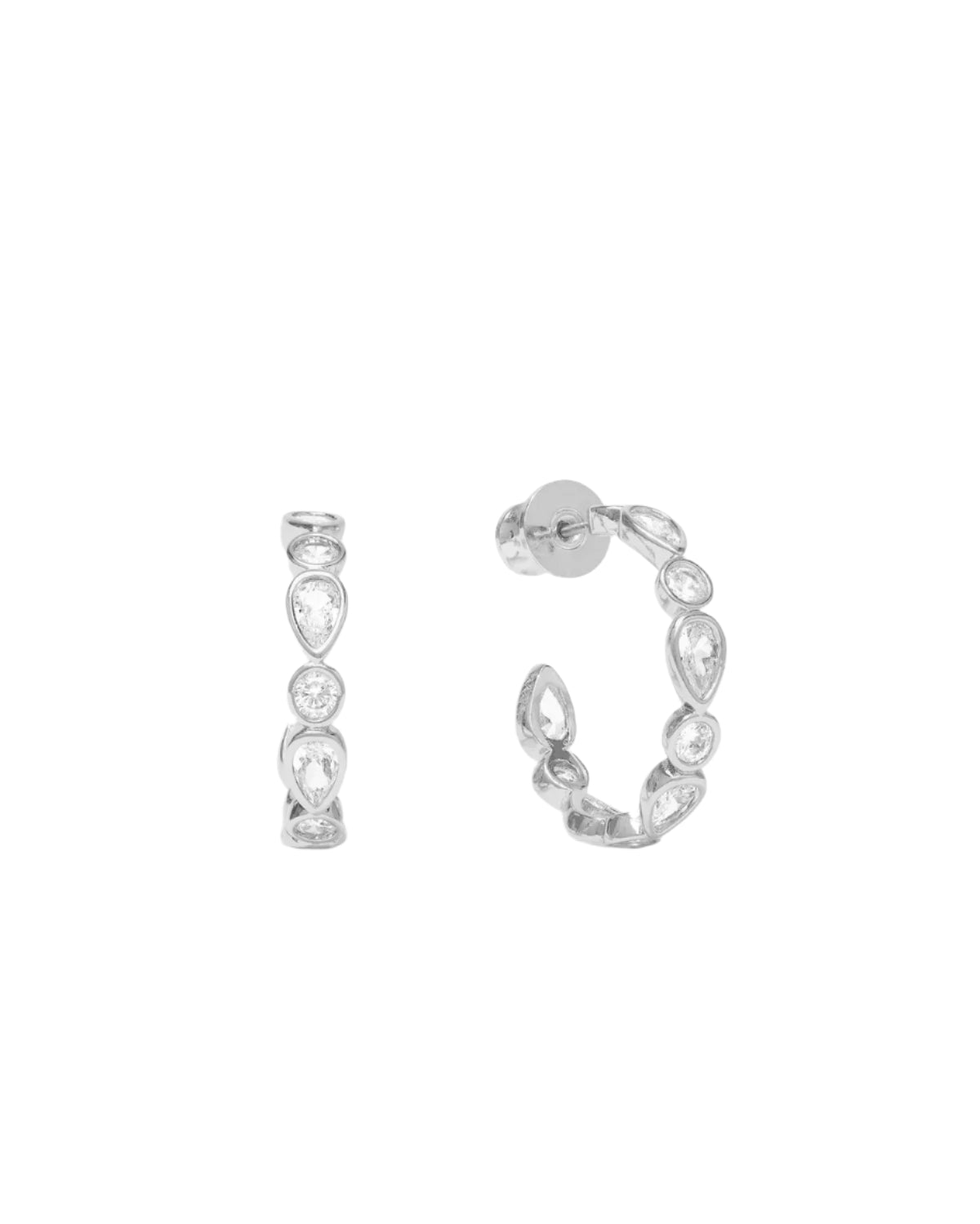 Isla Hoops - Silver .75
