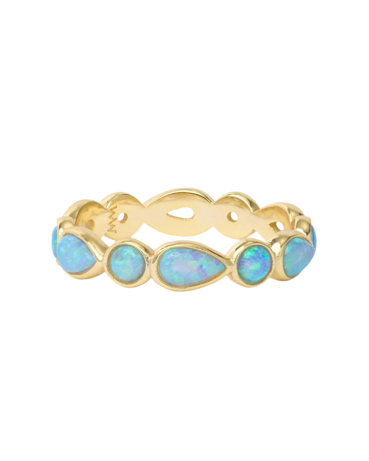 Isla Ring - Opal Size 7