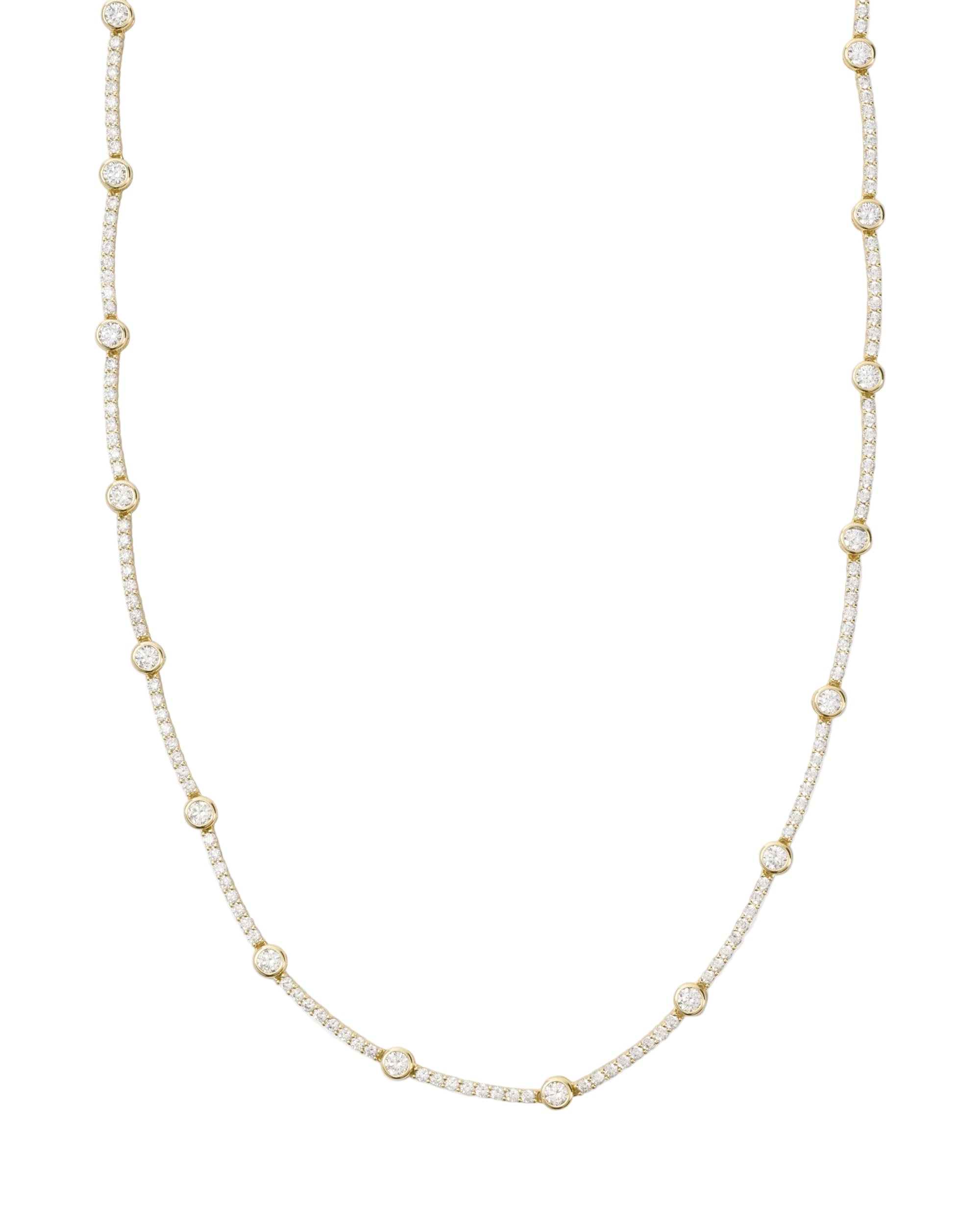 She's an Icon Station Necklace - Gold 16"