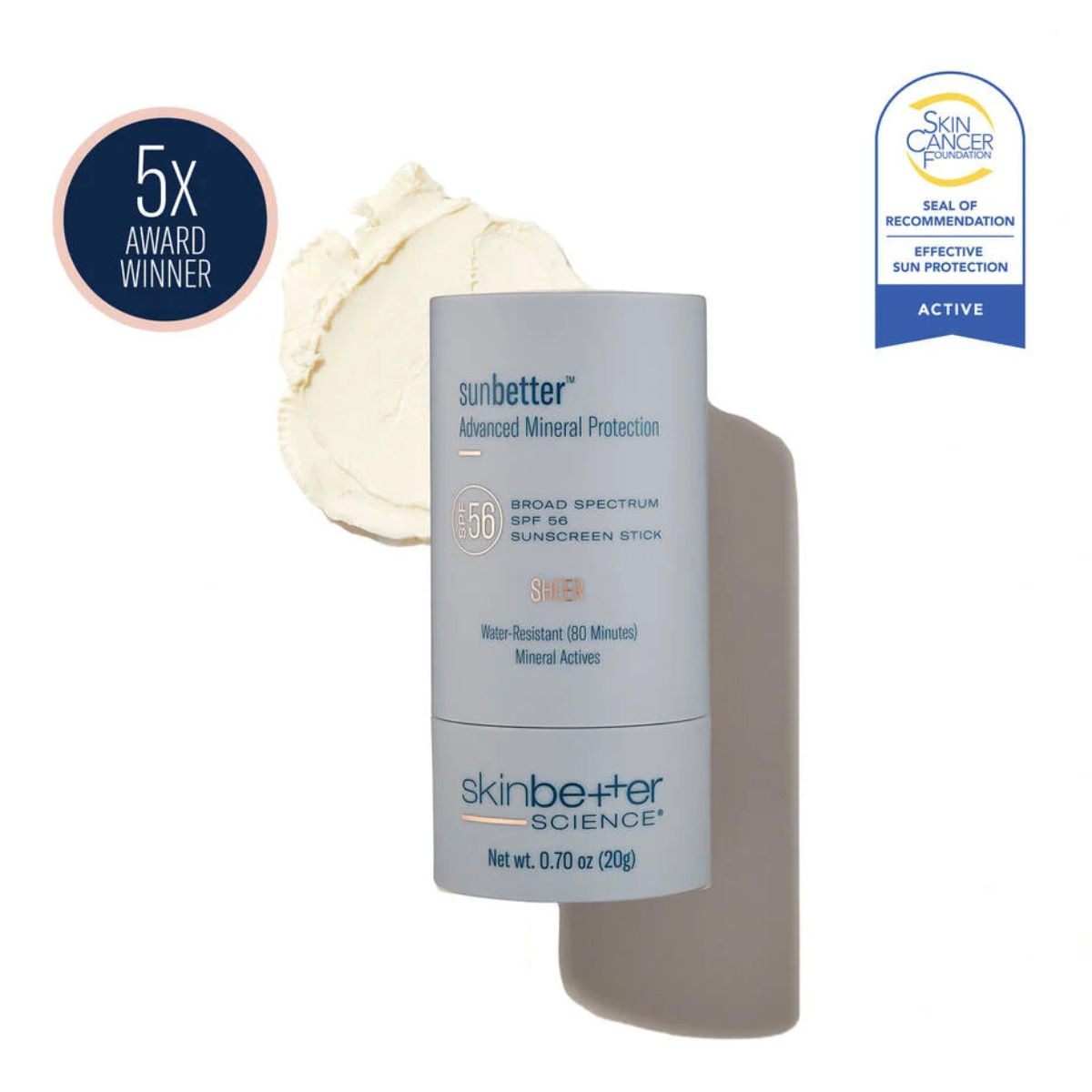 SB Sheer Sunscreen Stick SPF 56