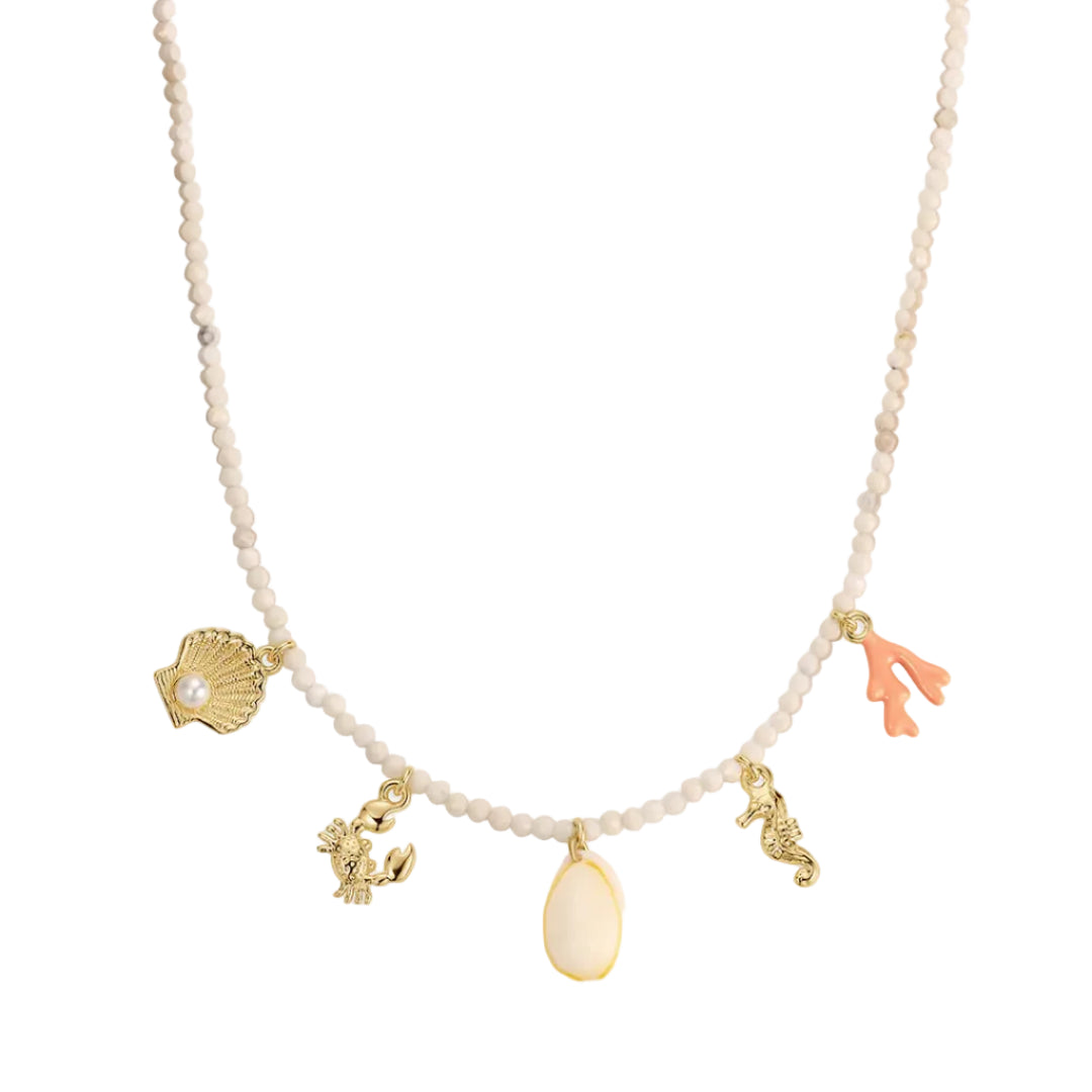 Ocean Mini Charm Necklace