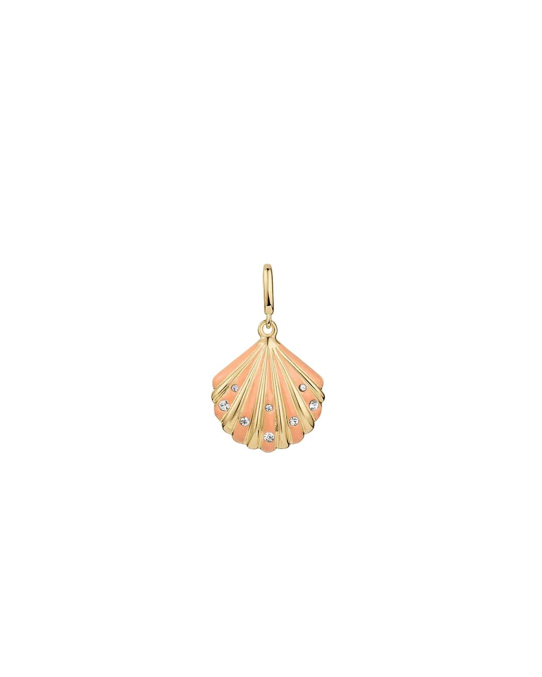 Scallop Shimmer Parker Charm - Gold