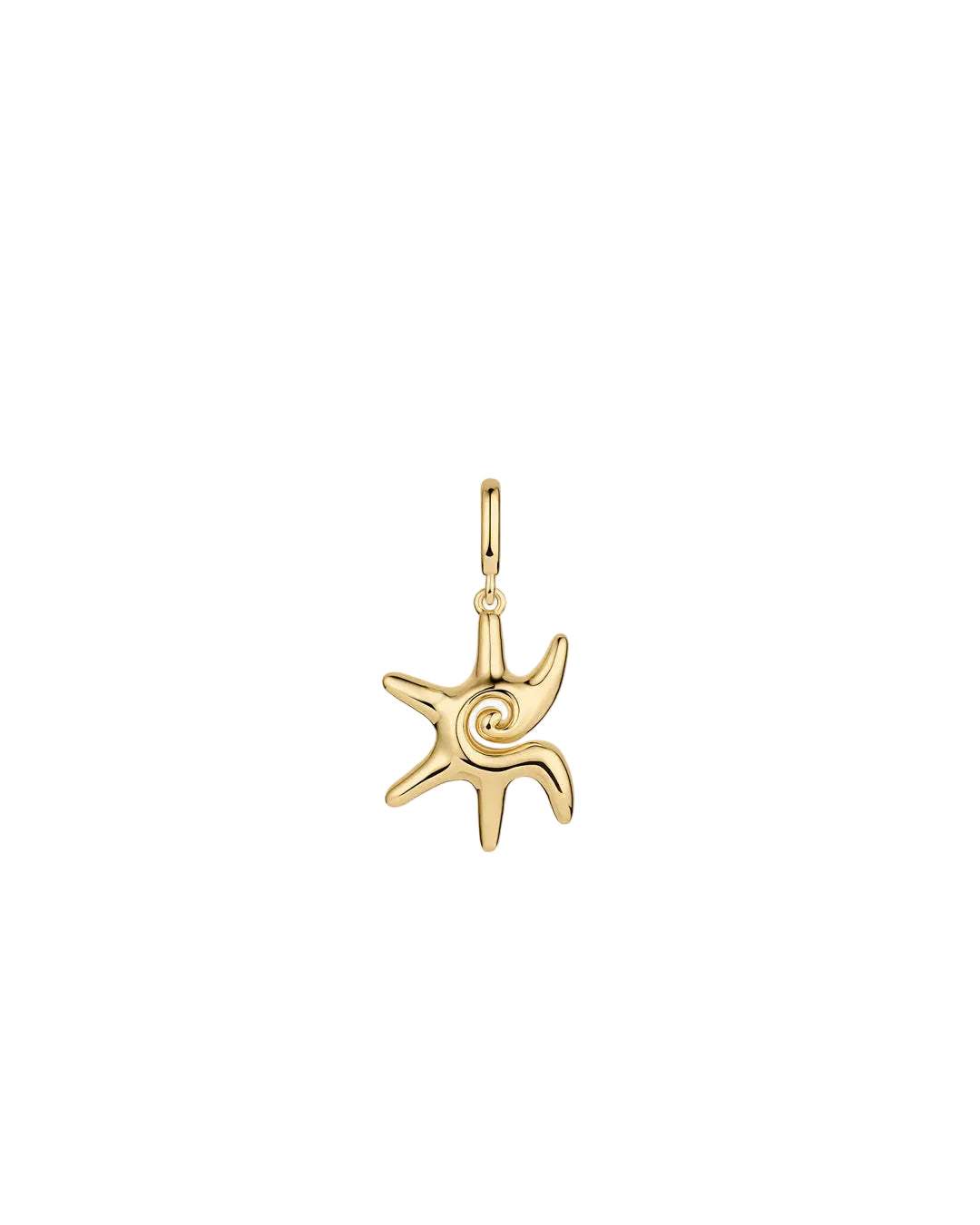 Sun Star Parker Charm - Gold