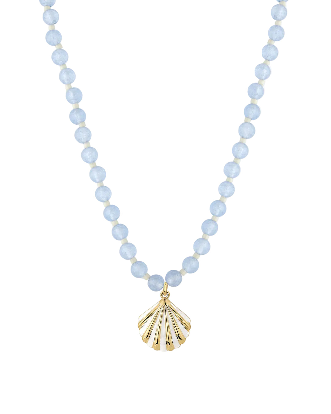 Porto Scallop Necklace - Gold
