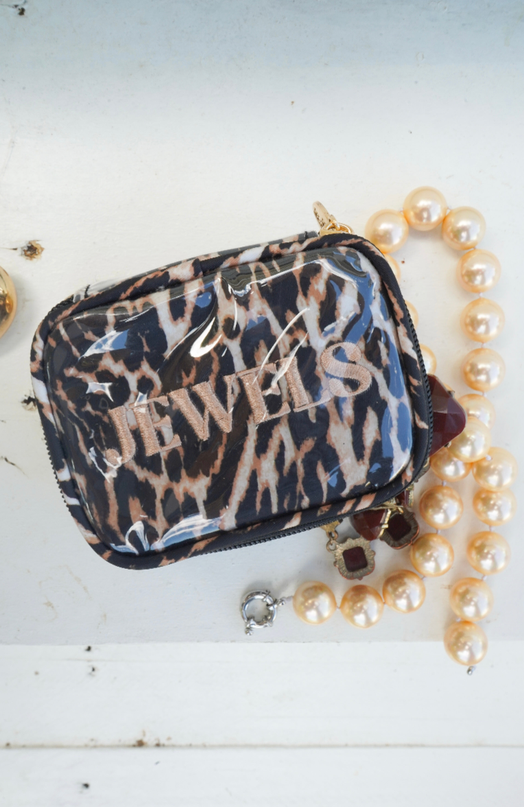 Jewels - Luxe Leopard Jewelry Case