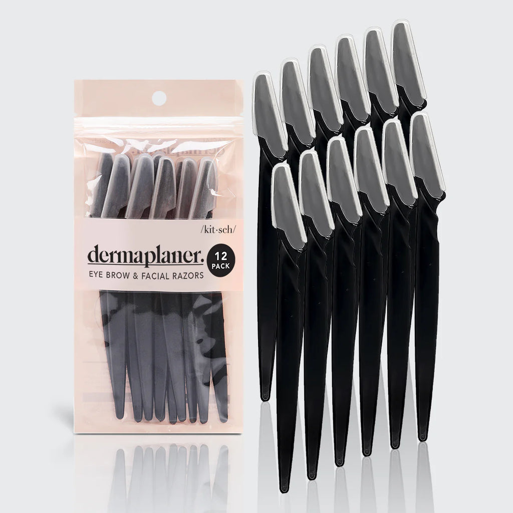 Kitsch Dermaplane 12 Pack- Black