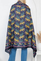 Jungle Print Handmade Cotton Scarf