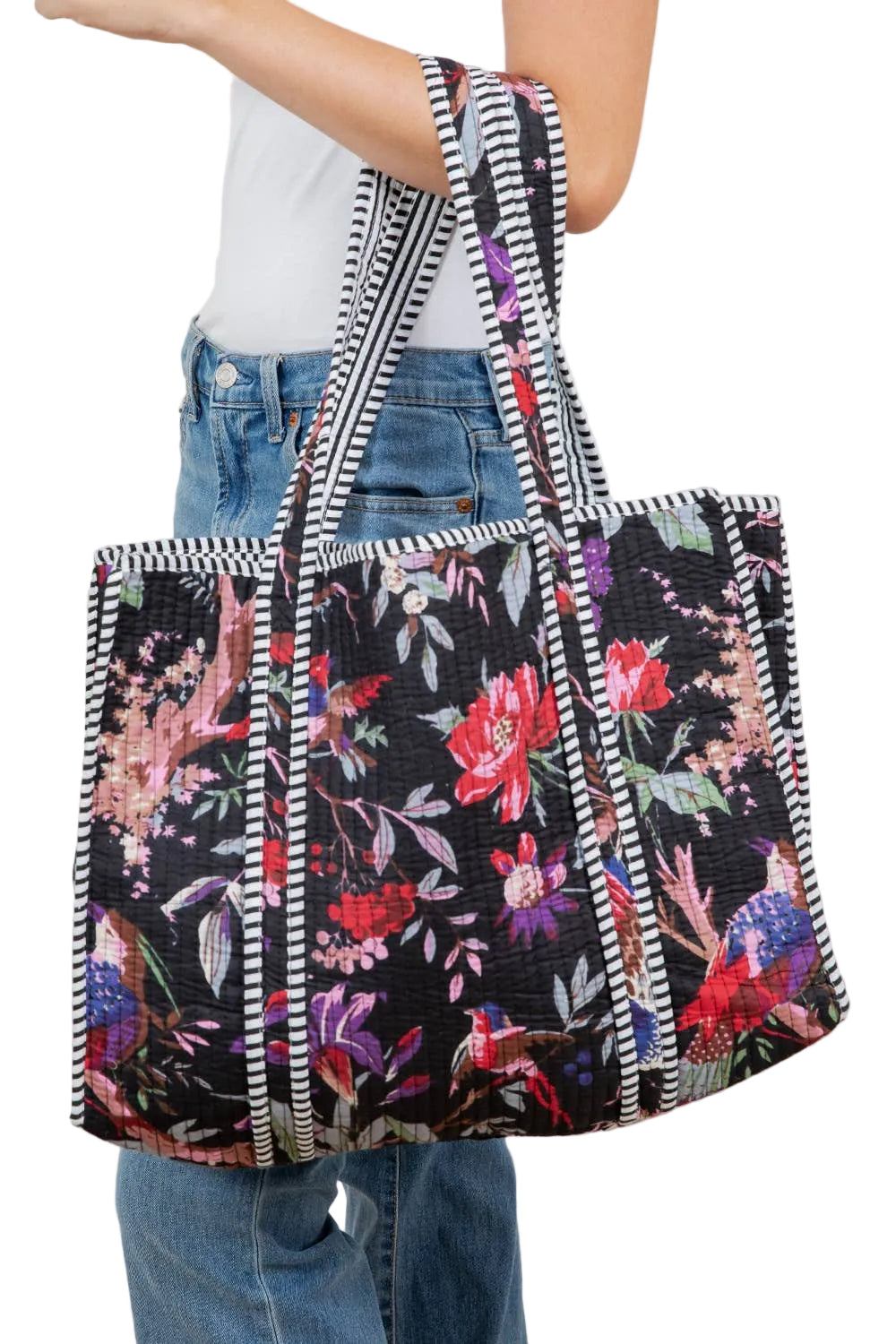 Bird Reversible Tote Bag