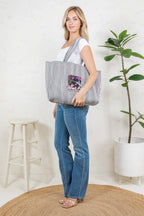 Bird Reversible Tote Bag