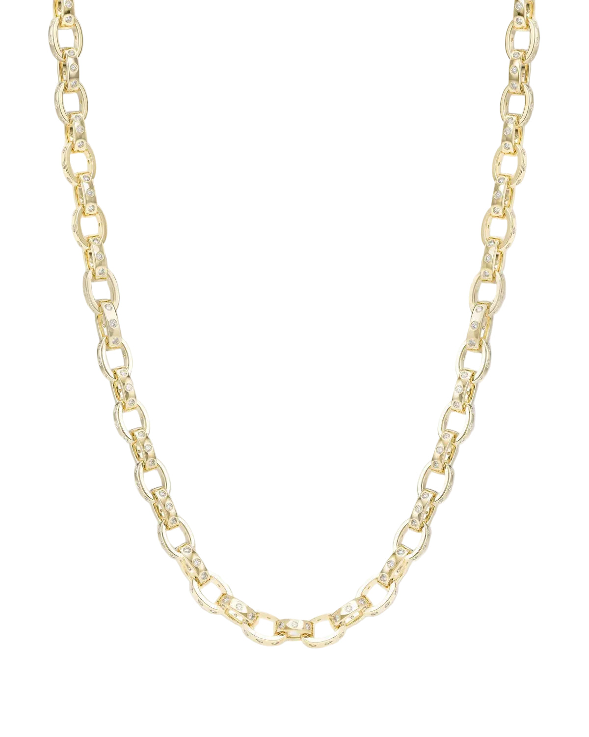 Ashley Chain Link Necklace 9mm