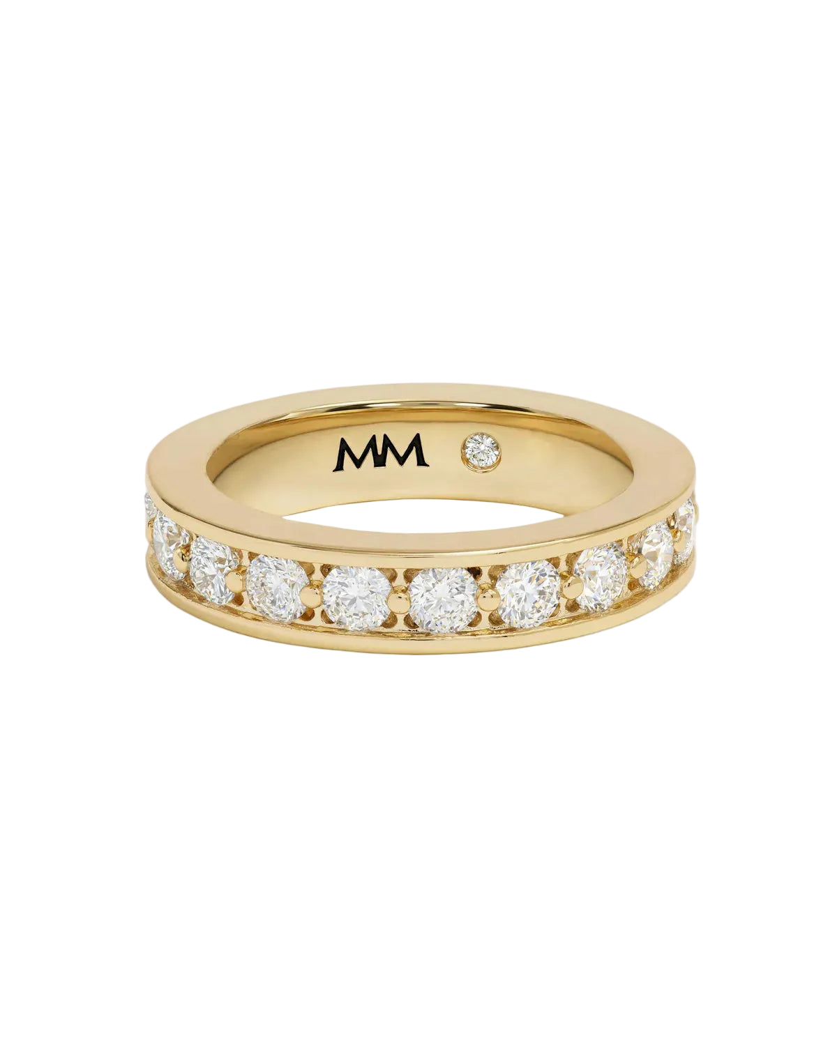 Ashley Infinity Ring Gold - size 8