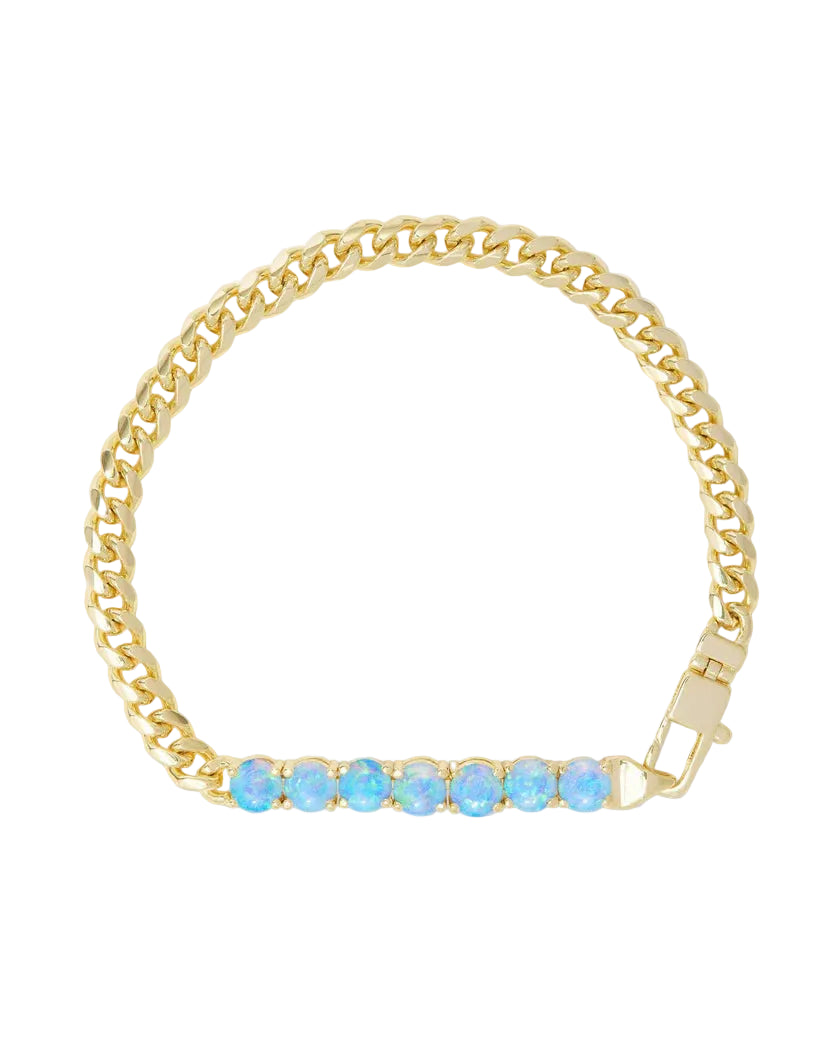 Baby Julian Loves Opals Bracelet- size 6.5