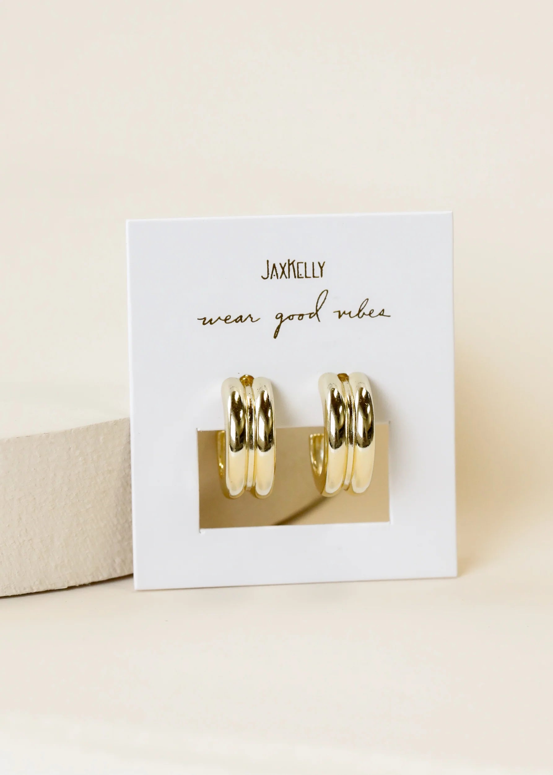 Bold Gold Hoop