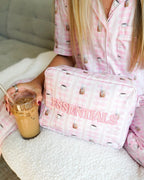 Essentials XL Iced Coffee Cosmetic Bag
