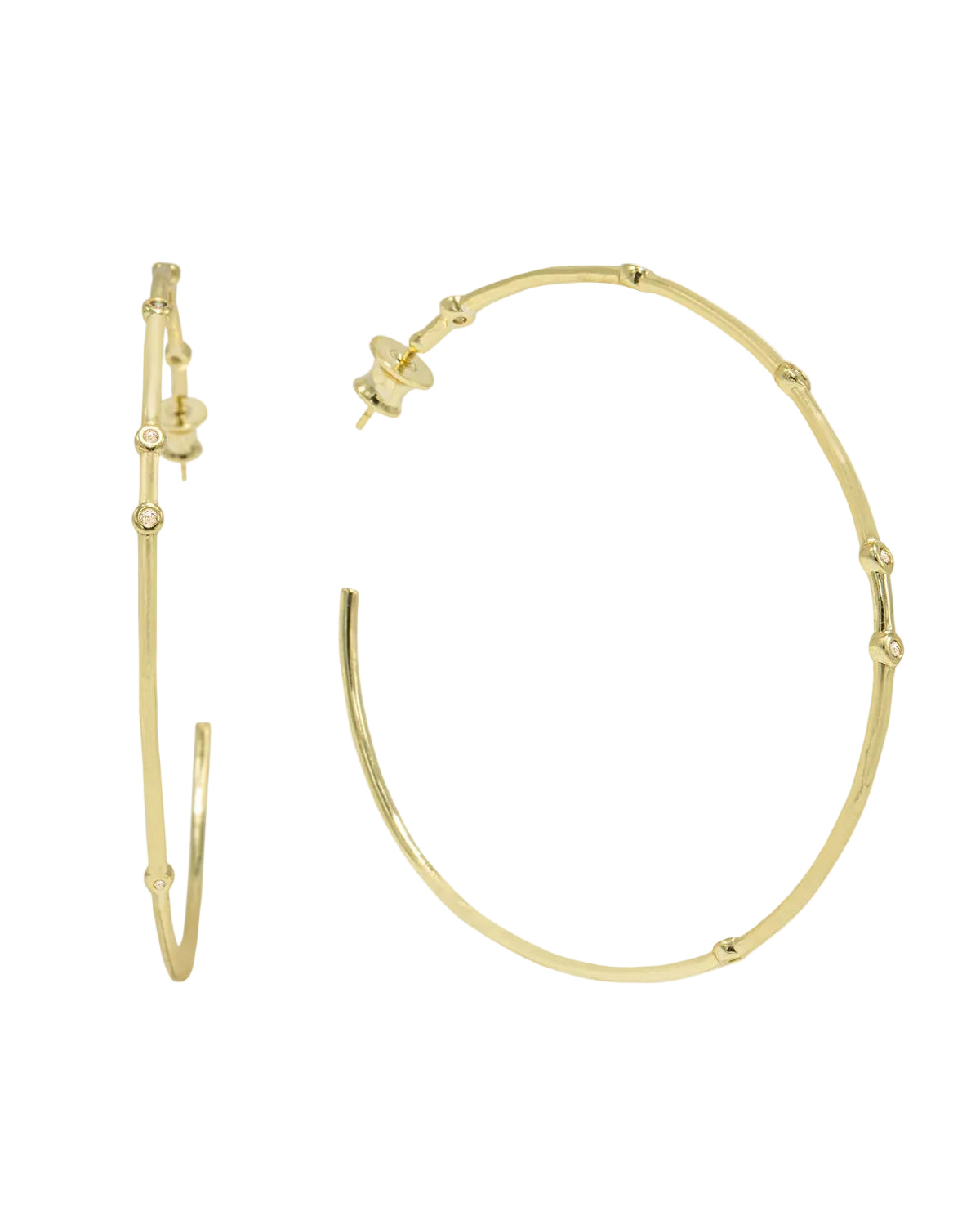 Big Ass Hoops Gold 2.5"