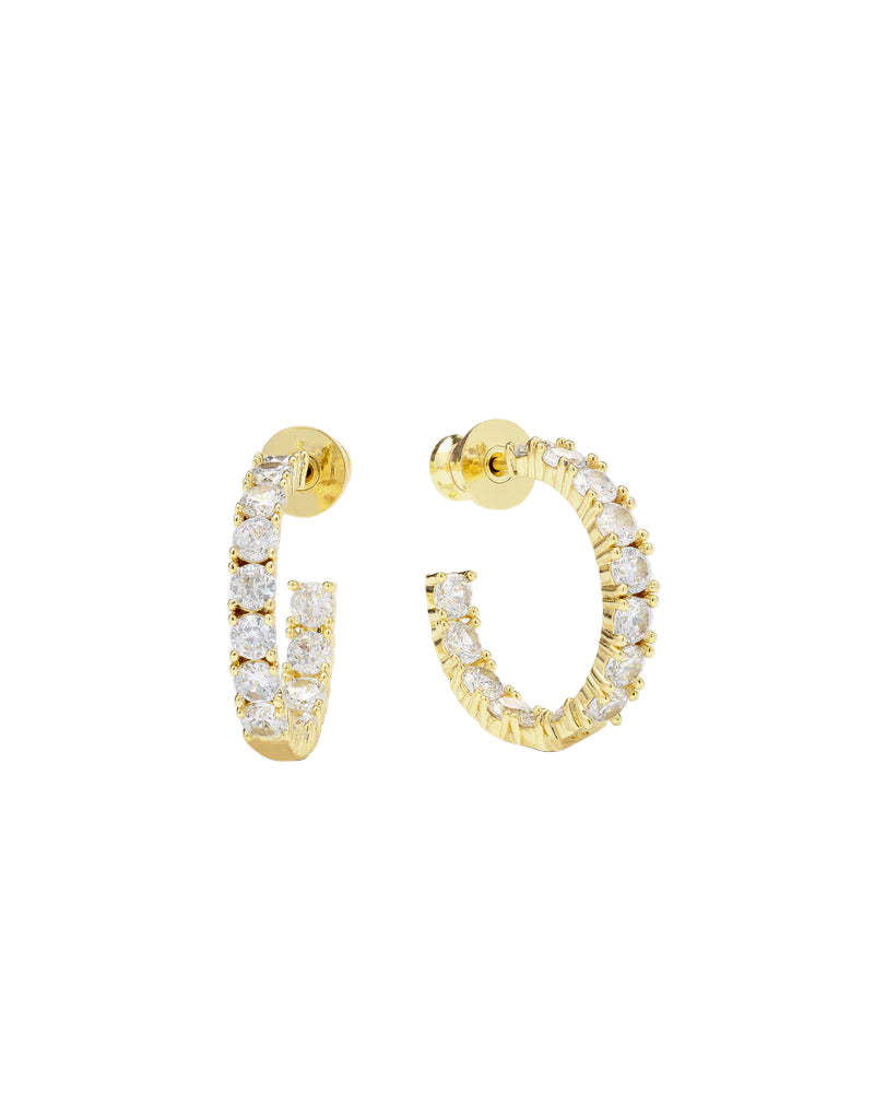 Heiress Hoops - Gold .75