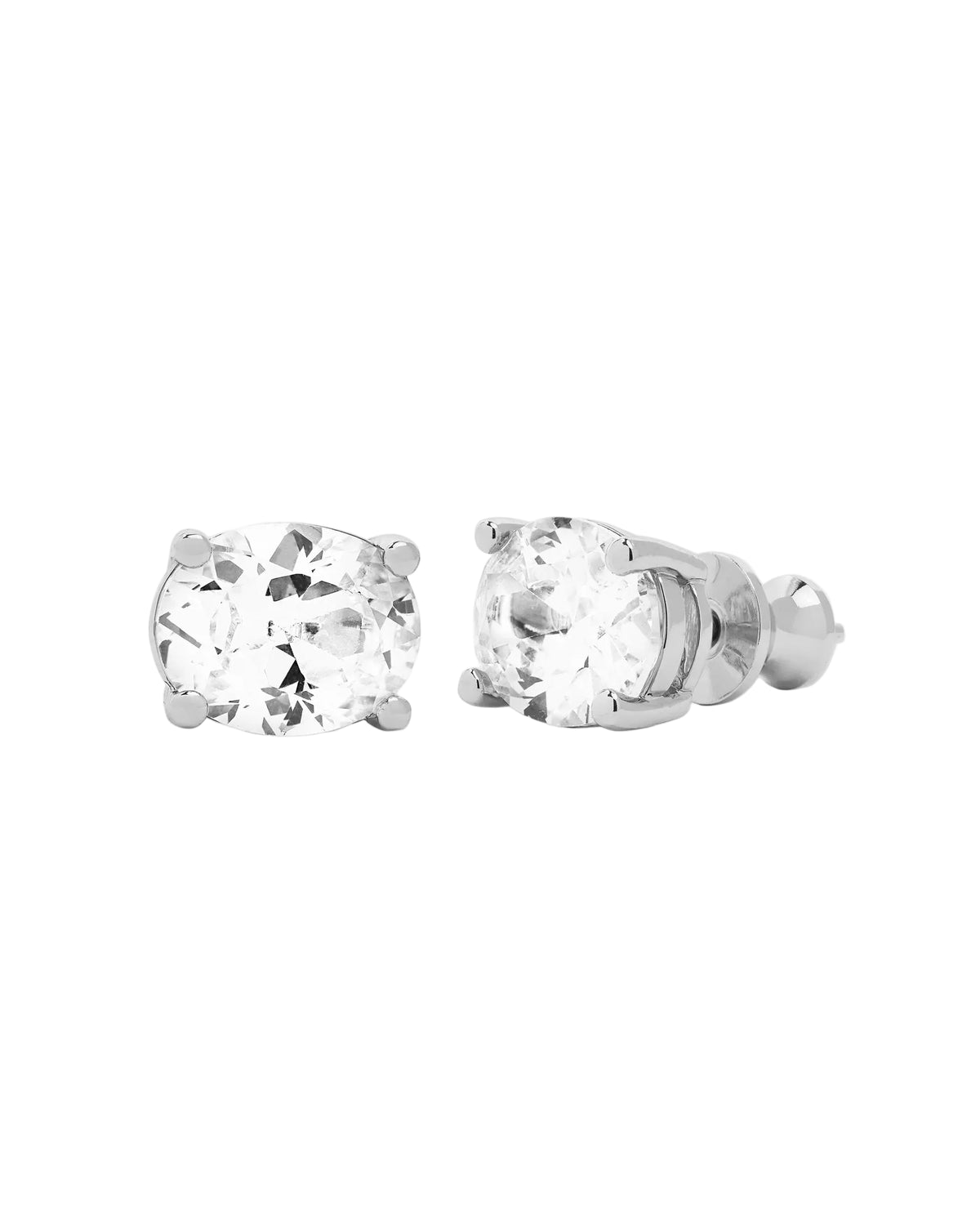 Melinda Maria Hello Gorgeous 10mm Studs Silver