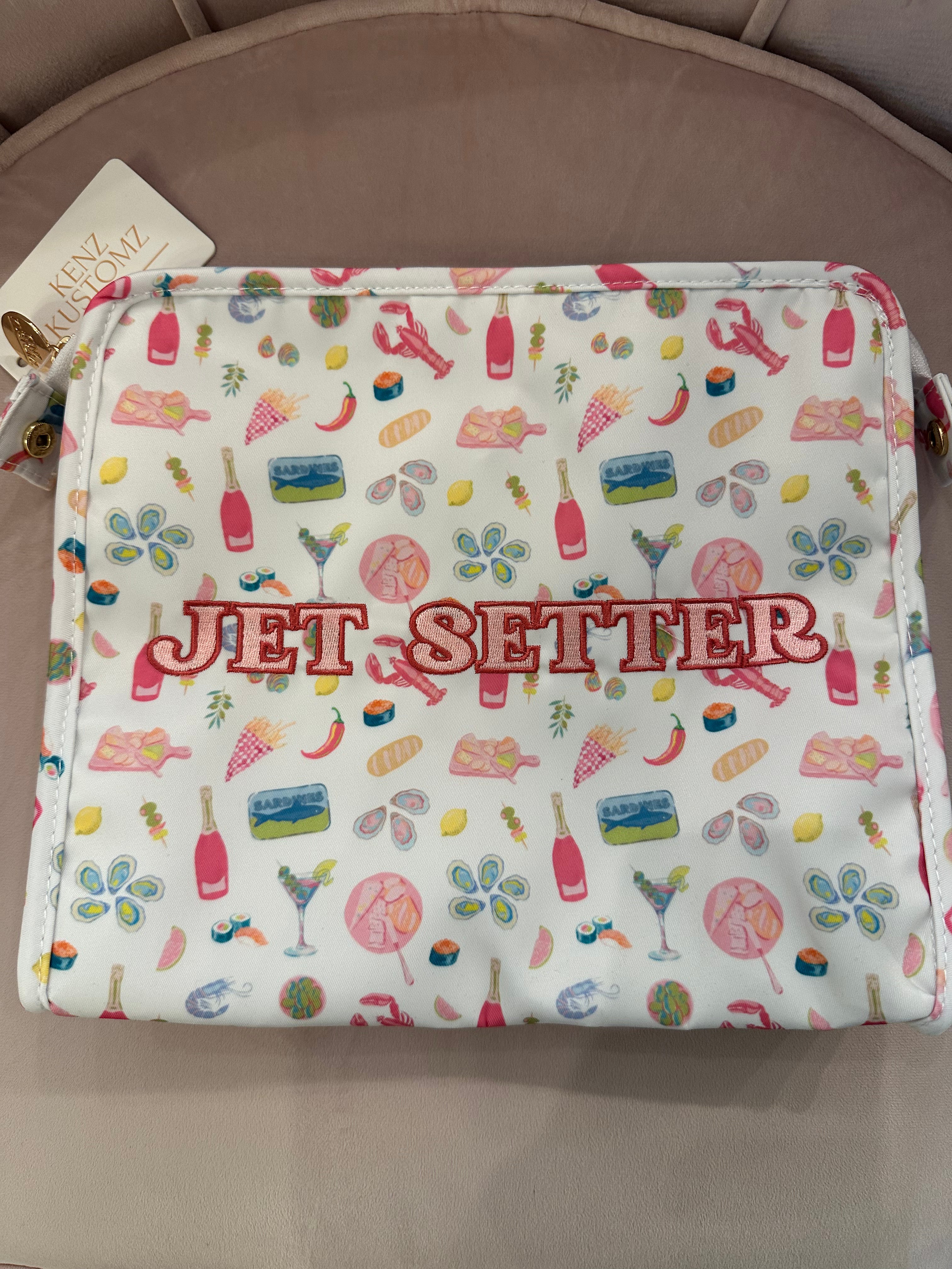 Jet Setter Cosmetic Bag