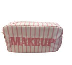 Striped Makeup Cosmetic Bag