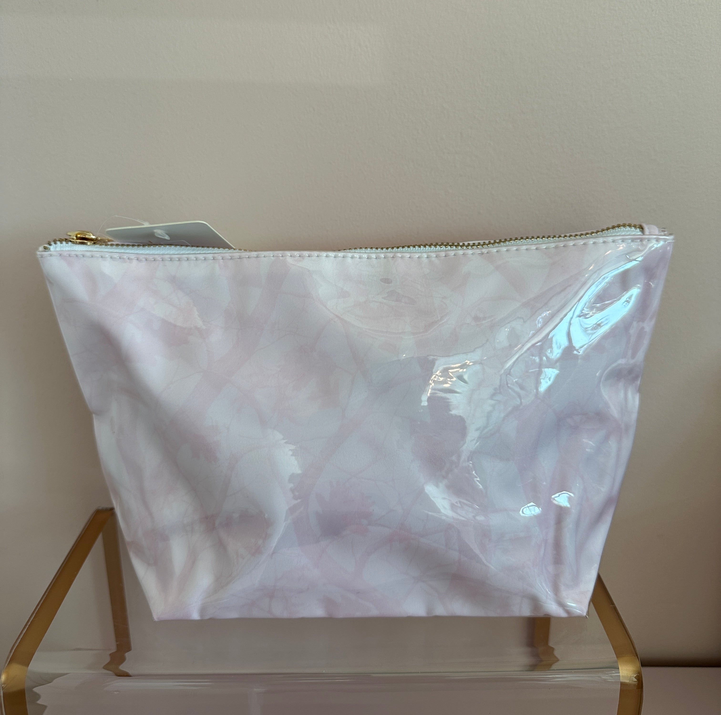 Pink Camo Clearcoat Pouch