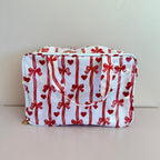 Bows & Hearts Travel Toiletry Case