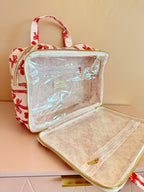 Bows & Hearts Travel Toiletry Case