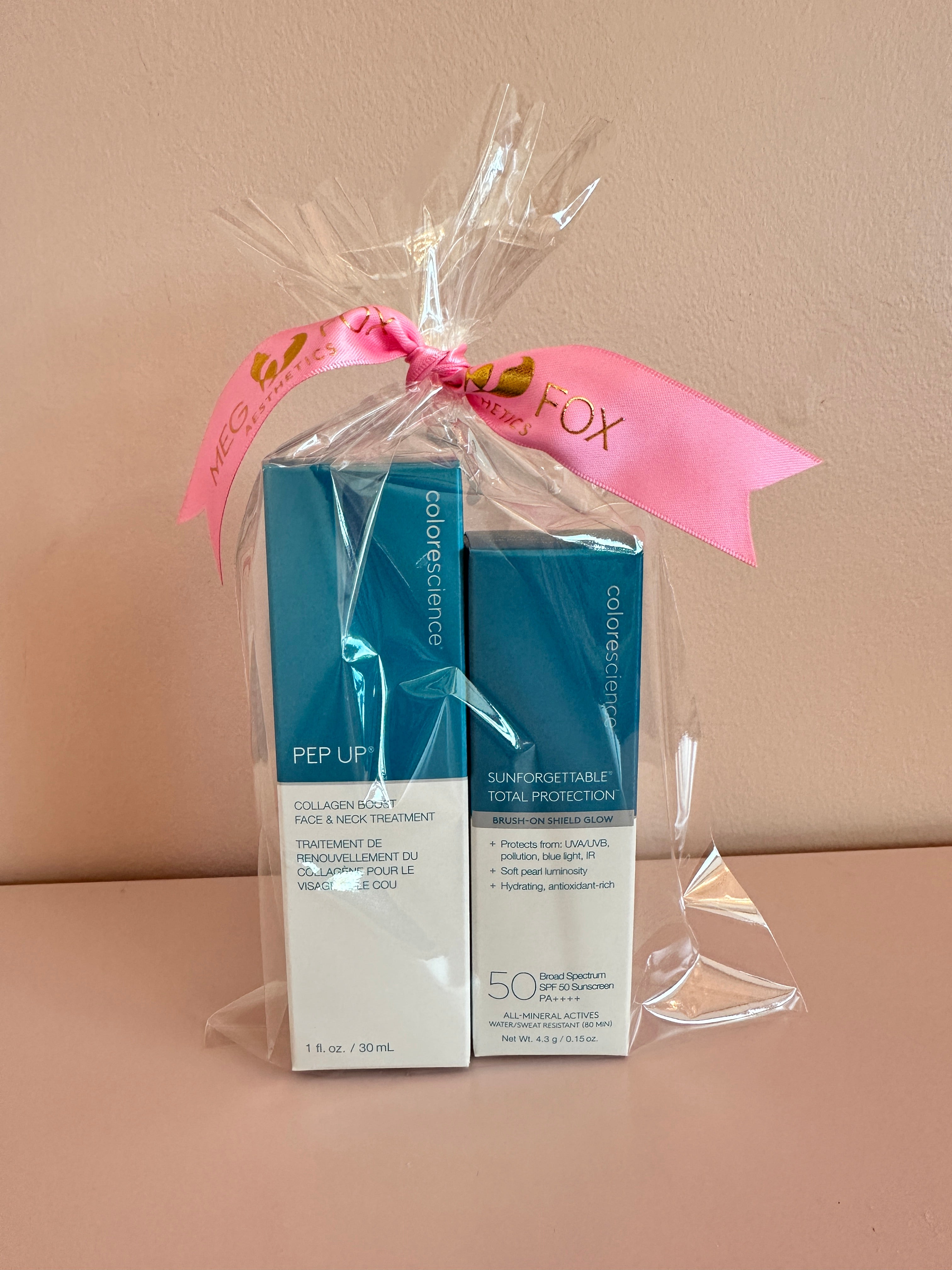 Colorscience Pep Up & Protect Set (Pep Up Serum & Brush-On Glow $248 value)