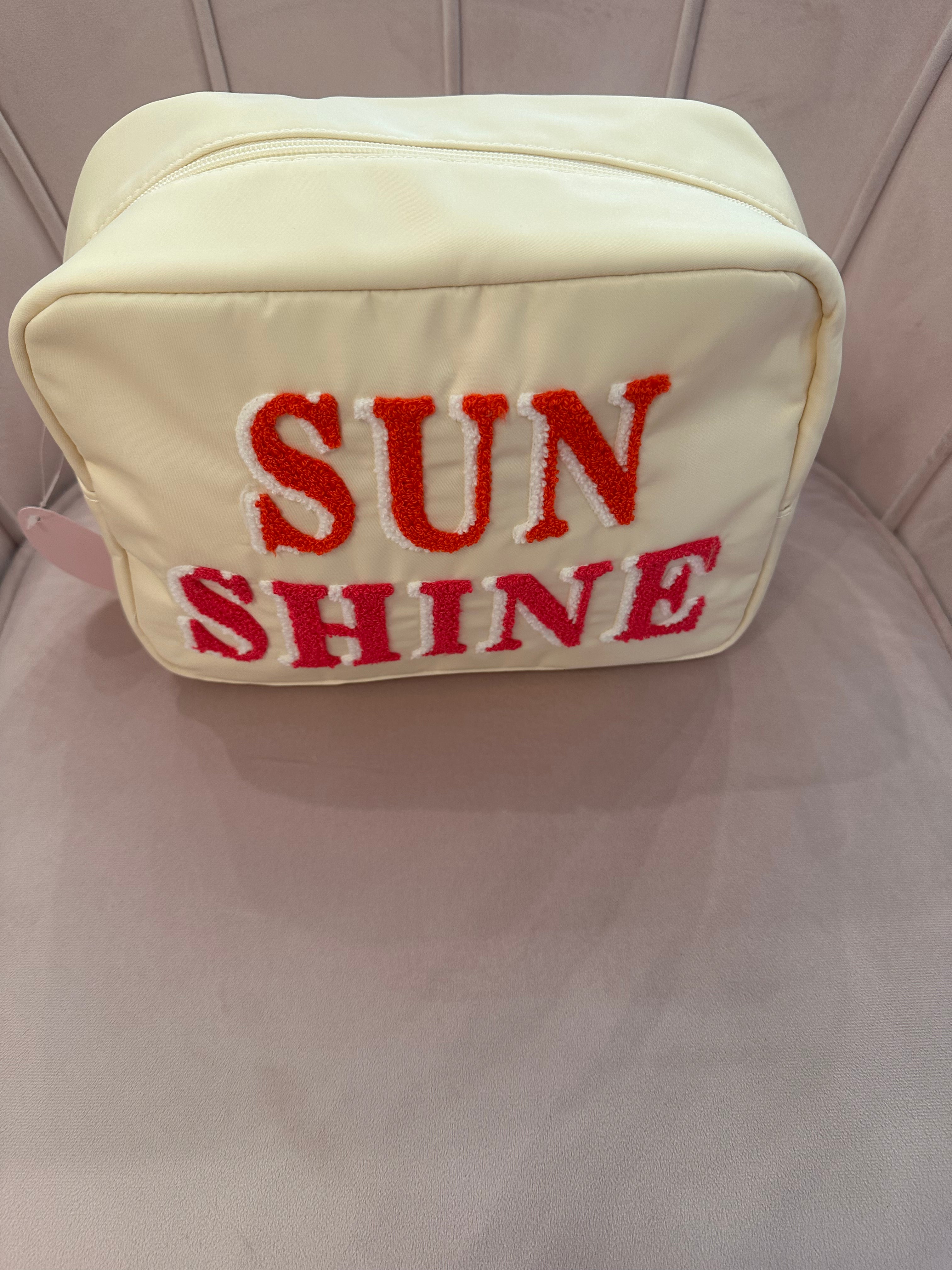 Sunshine Large Cosmetic Bag