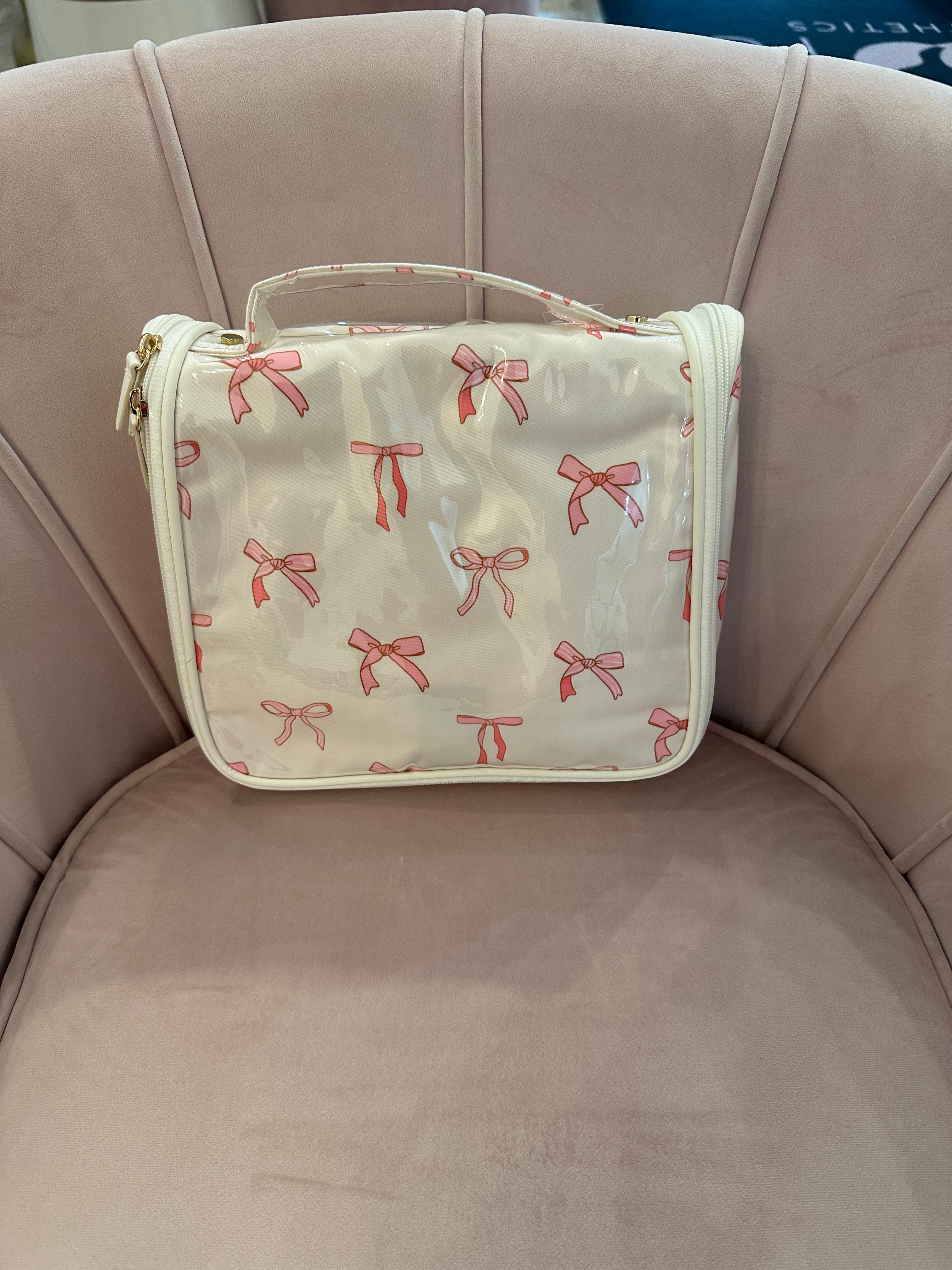 Hanging Clearcoat Bow Bag