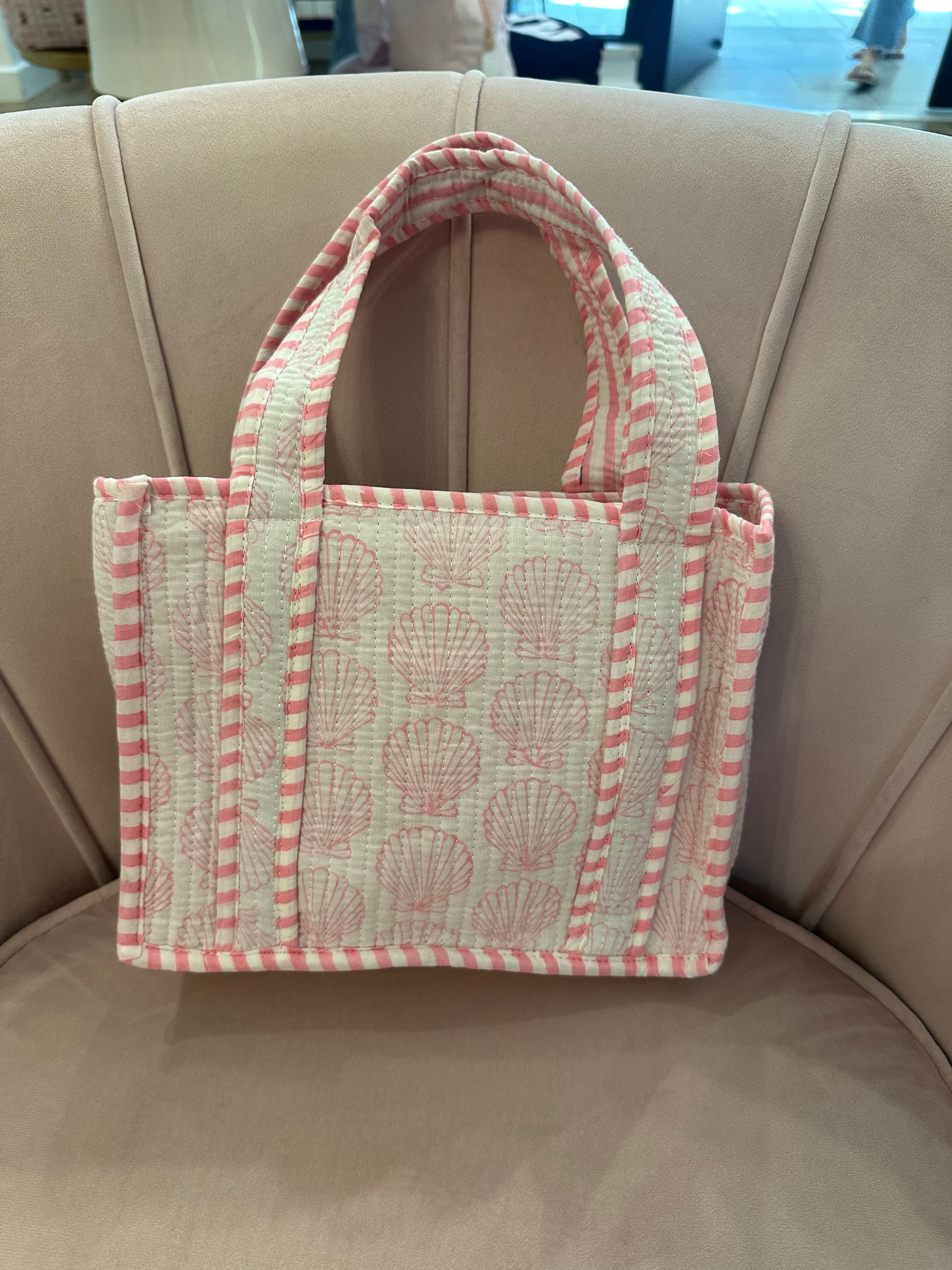 Quilted Seashell Tote