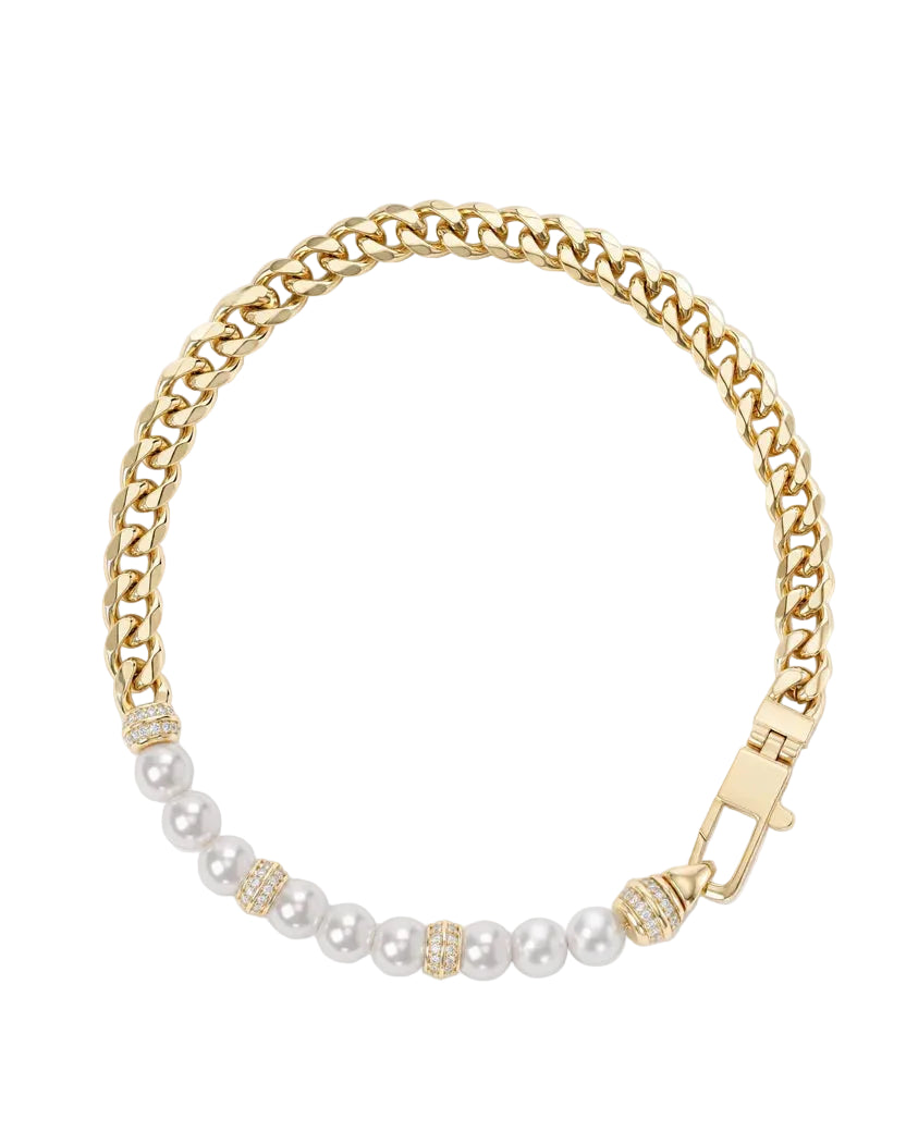 Julian Loves Pearls Bracelet size 6.5