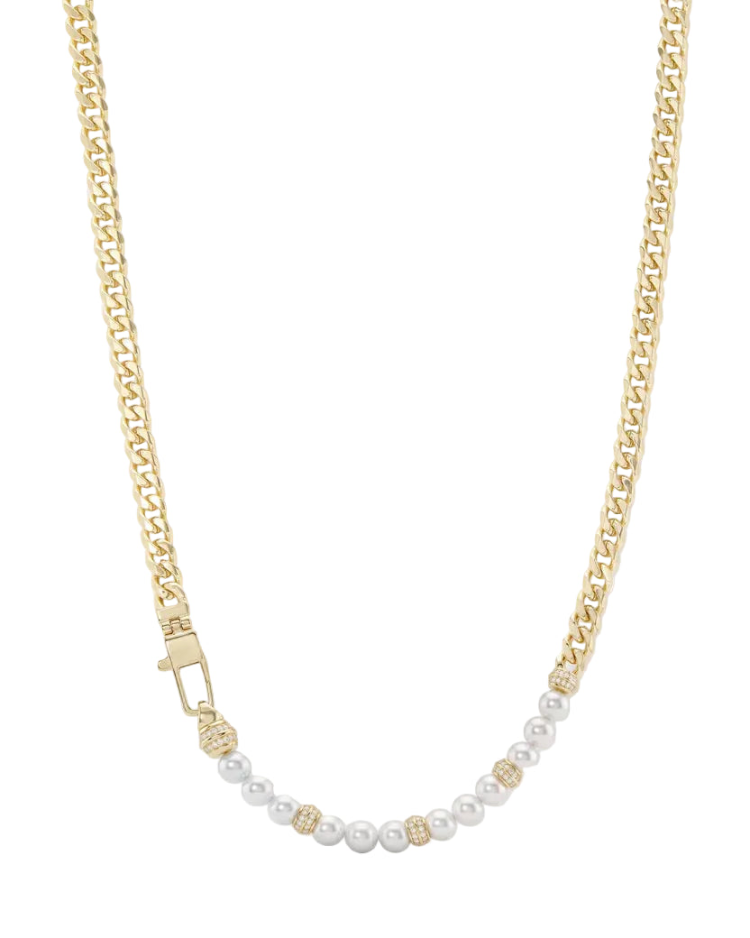 Julian Loves Pearls Necklace 18"