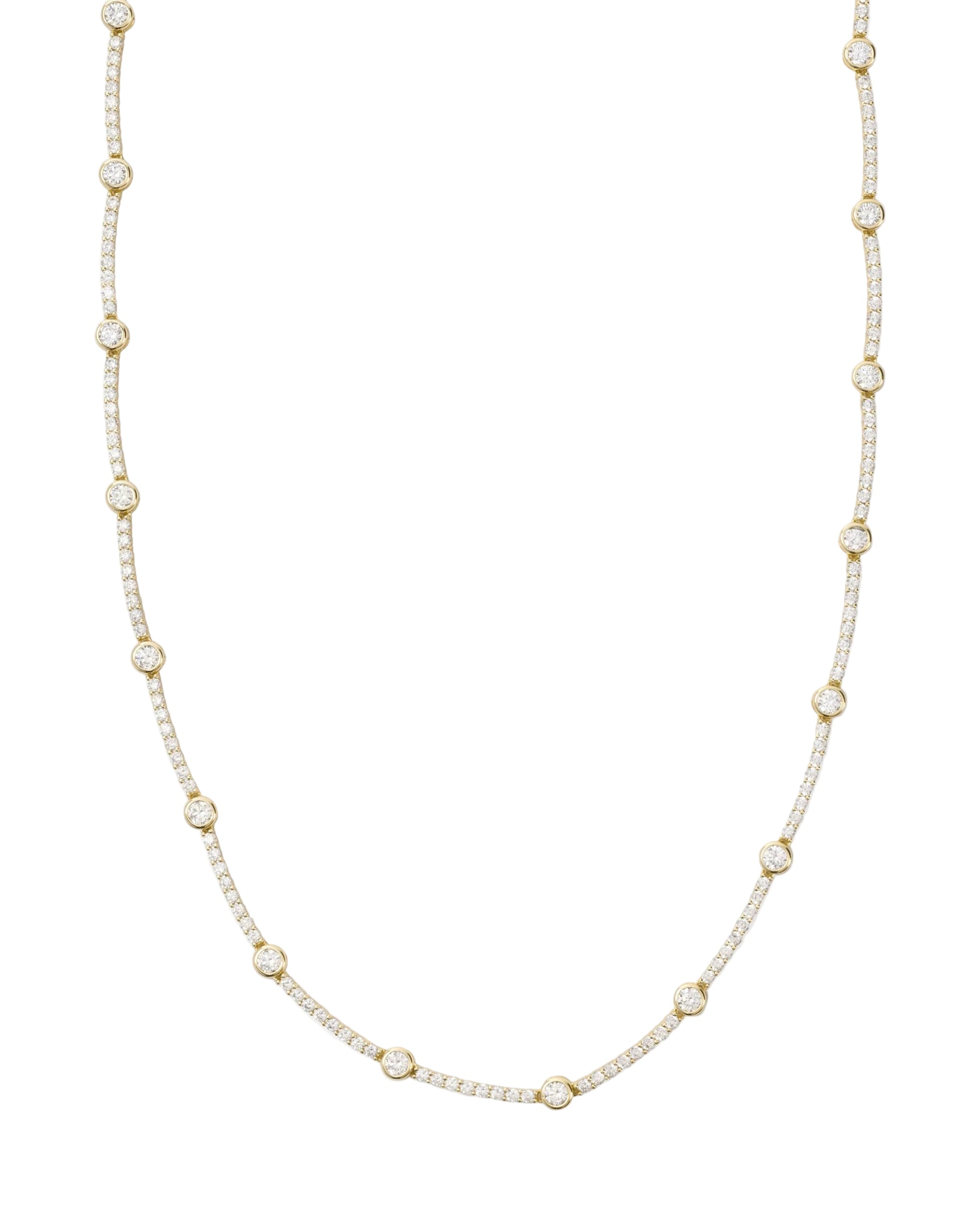 She's an Icon Station Necklace - Gold 16"