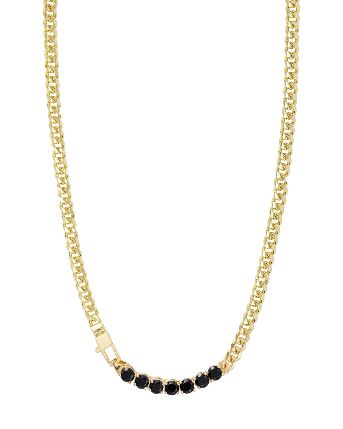 Julian Loves Diamonds Necklace Black - 18"