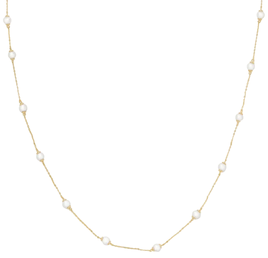 Perfect Pearl Infinity Necklace