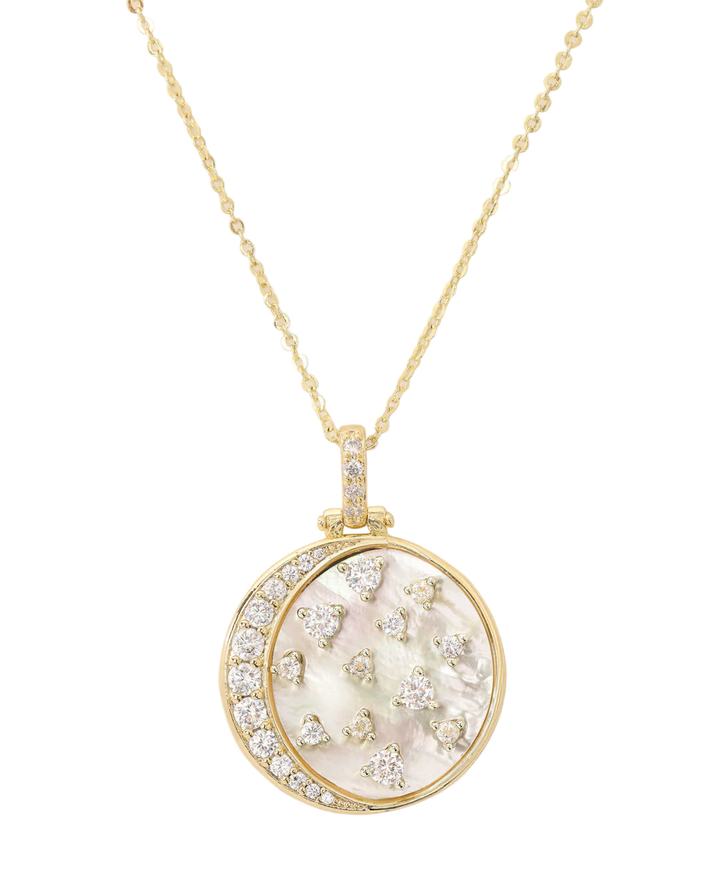 Sweet Dreams Medallion Necklace - Gold