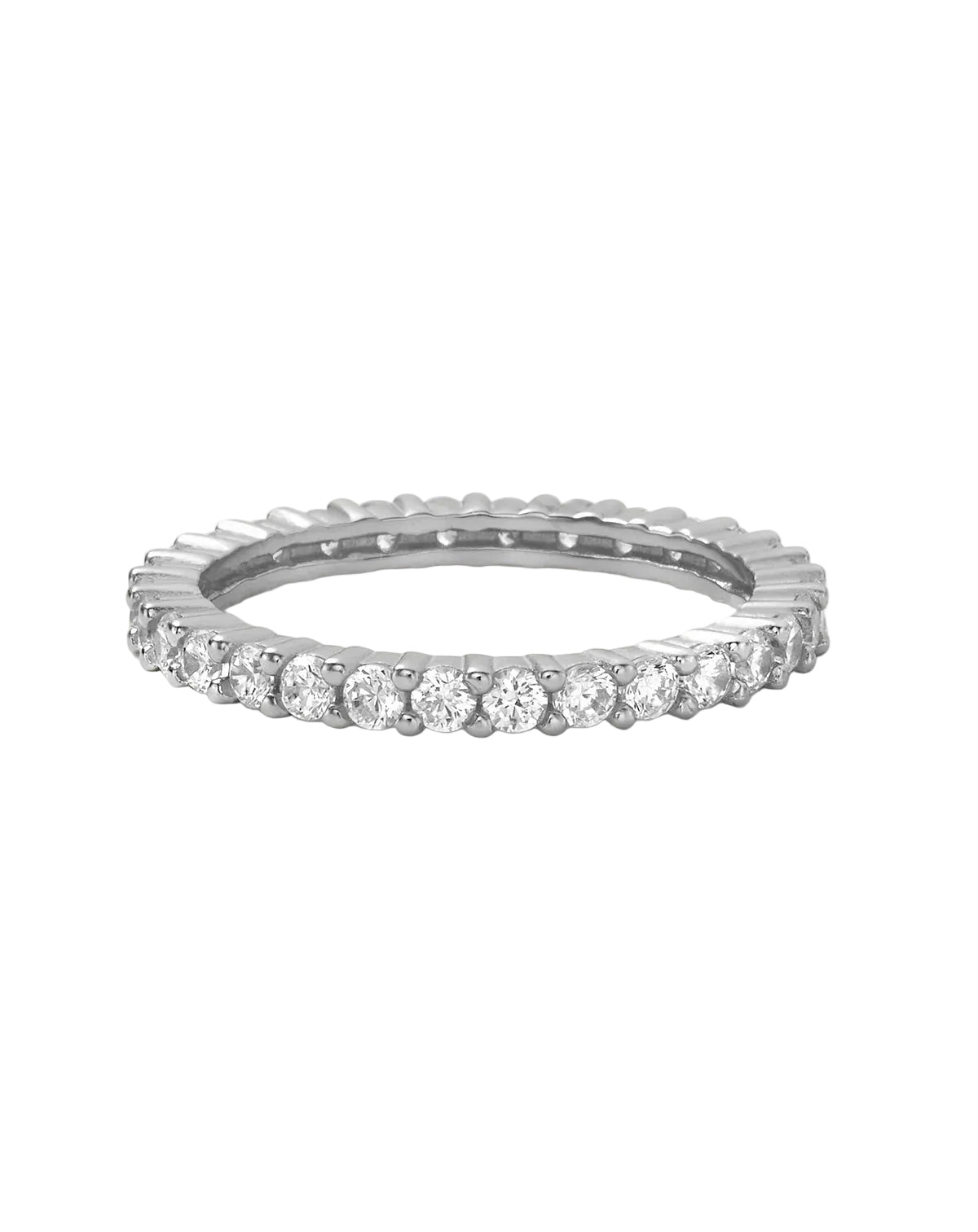 Melinda Maria Baby Heiress Ring - Silver 7