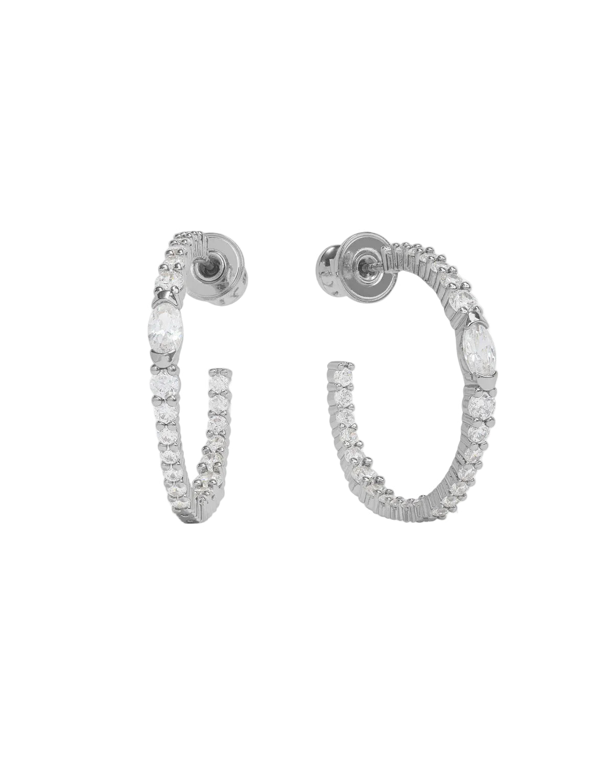 Maven Hoops - Silver 1"