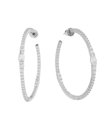 Maven Hoops - Silver 2"