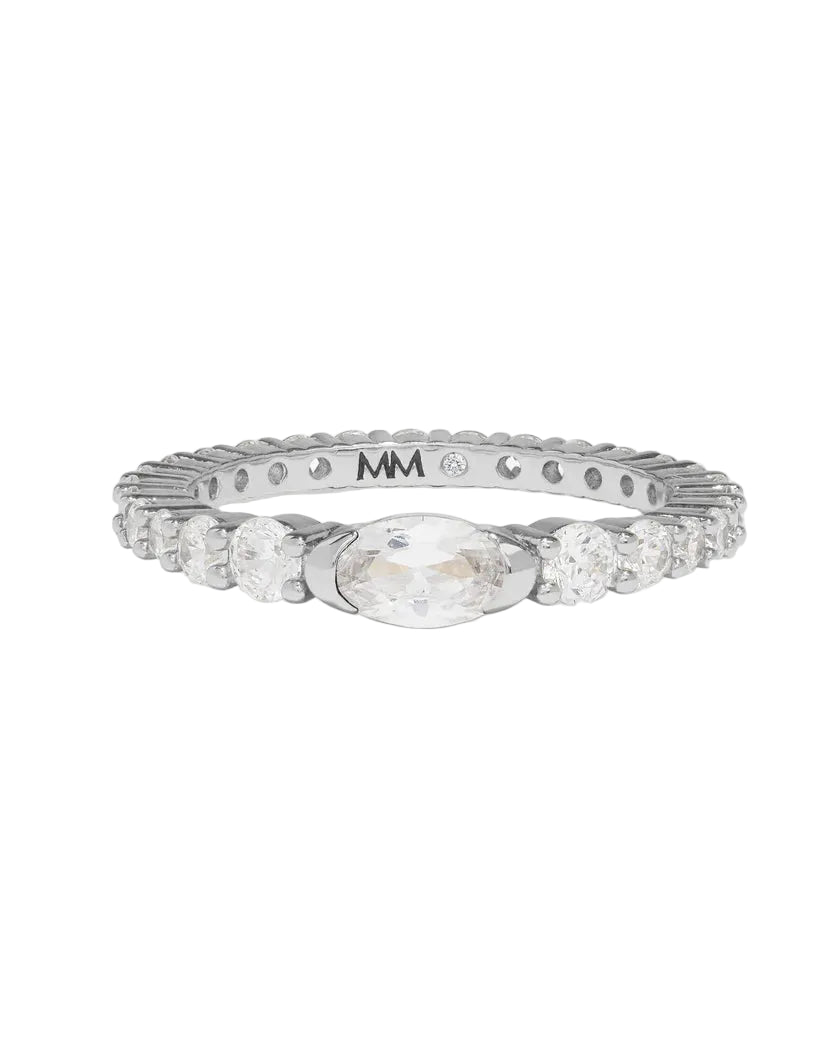 Melinda Maria Maven Ring - Silver sz. 8