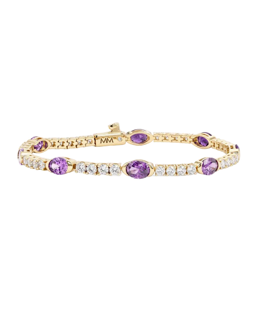 The Maven Tennis Bracelet size 7.5