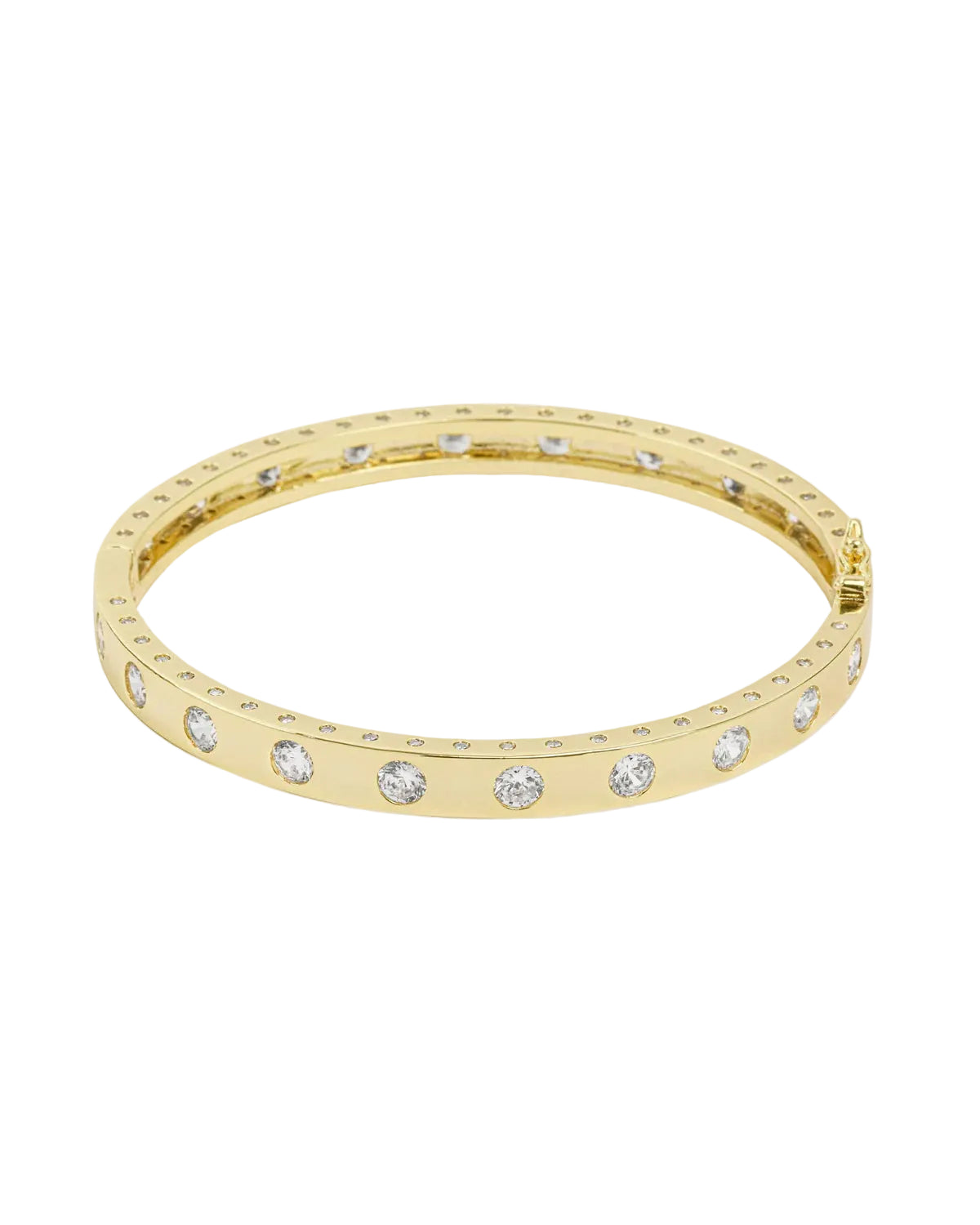 Ashley Hinge Cuff - Gold
