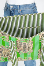 Green Tiger Handmade Reversible Tote Bag