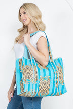 Blue Tiger Reversible Tote Bag