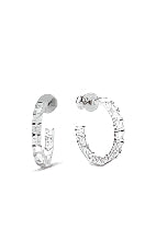 Melinda Maria Heiress Huggie - Silver