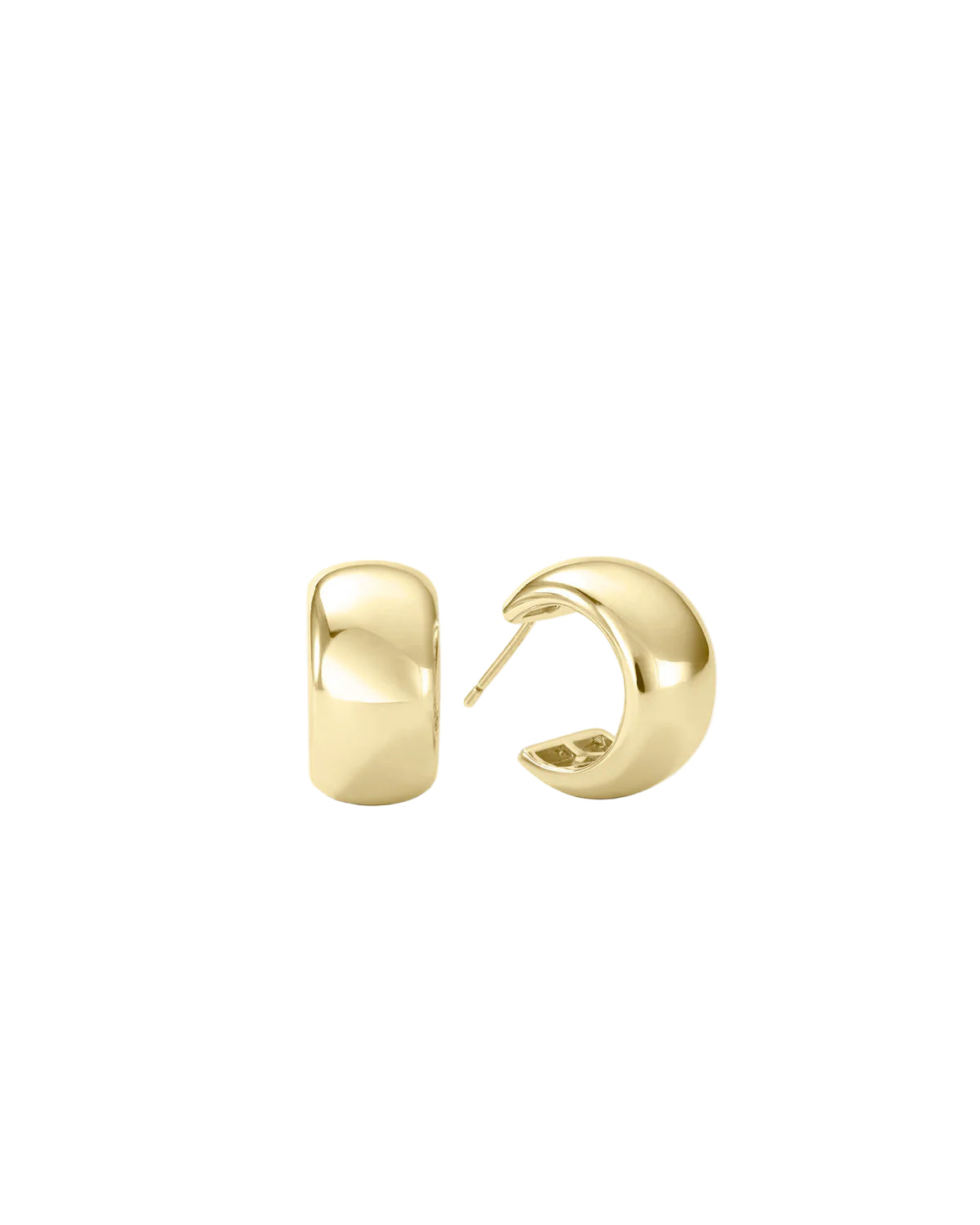 She's So Smooth Baby Hoops-Gold