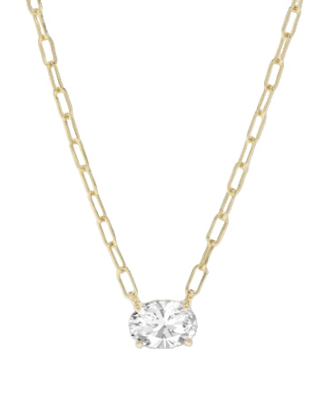 Baby Hello Gorgeous Micro Samantha Necklace Gold