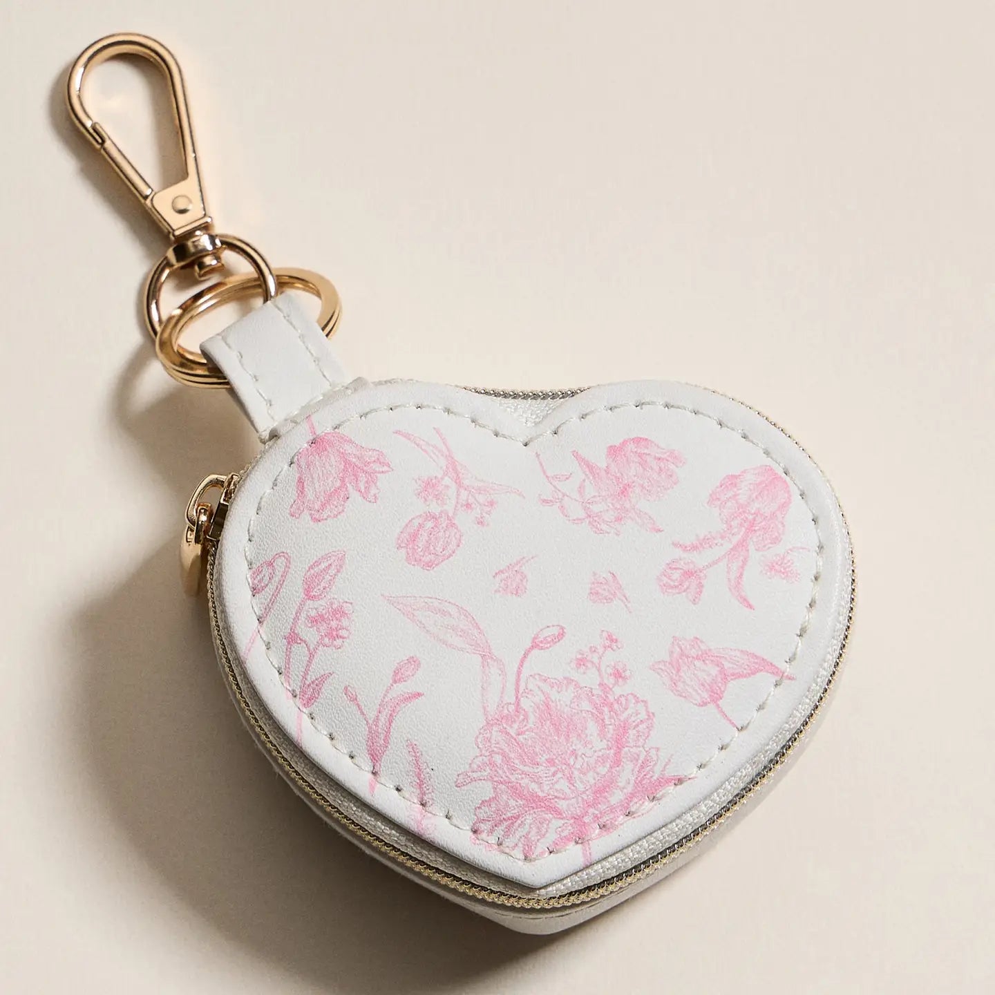 Heartshaped Jewelry Keychain
